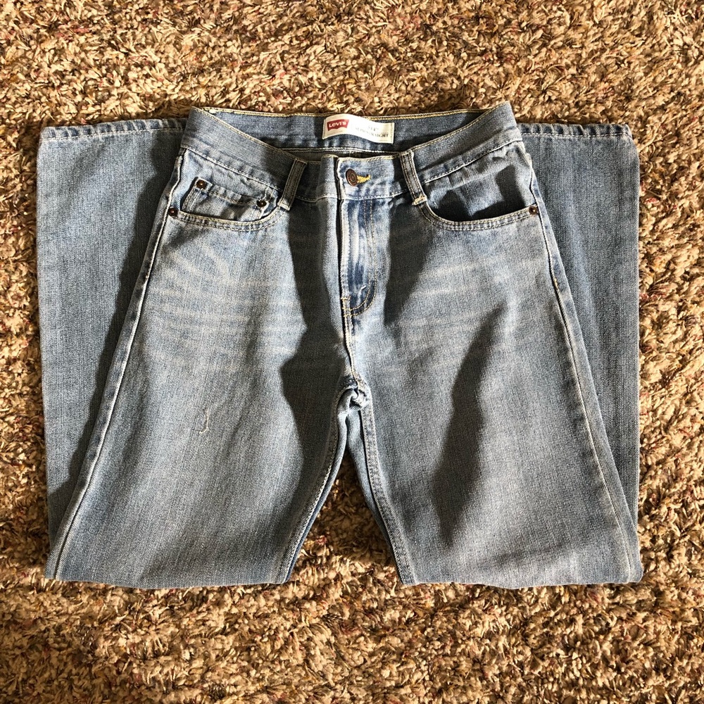 Boys Levi Jeans Size 16 Reg slim straight